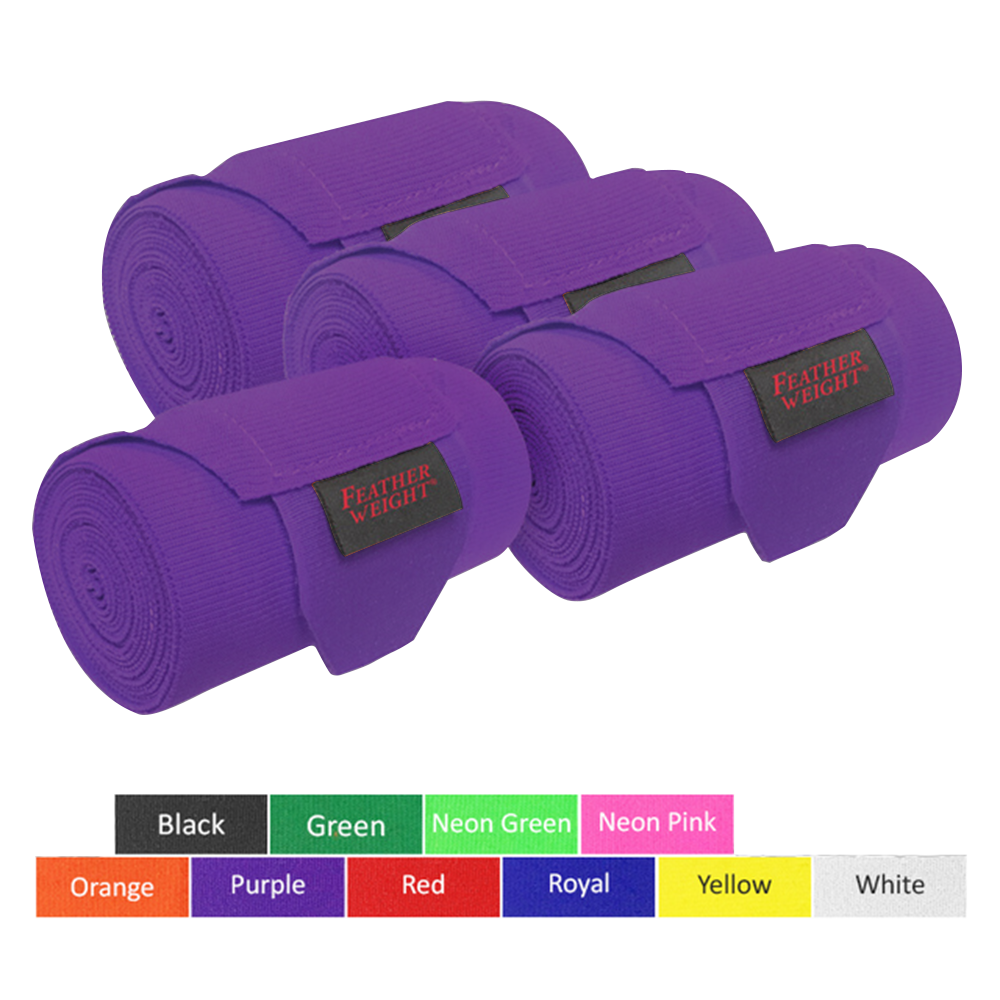 JACKS FEATHER-WEIGHT BRACE RUNNING BANDAGES (VENDAS PARA CORRER) (PURPLE)