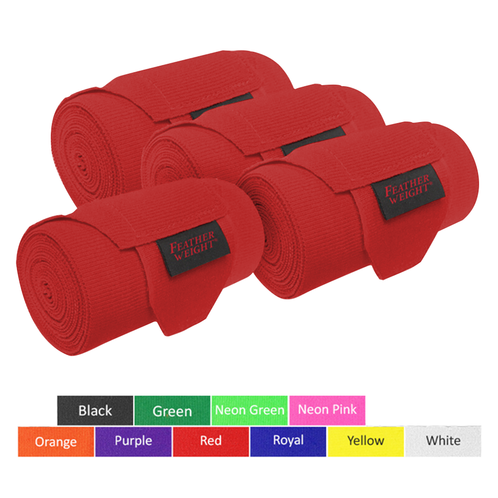 JACKS FEATHER-WEIGHT BRACE RUNNING BANDAGES (VENDAS PARA CORRER) (RED)