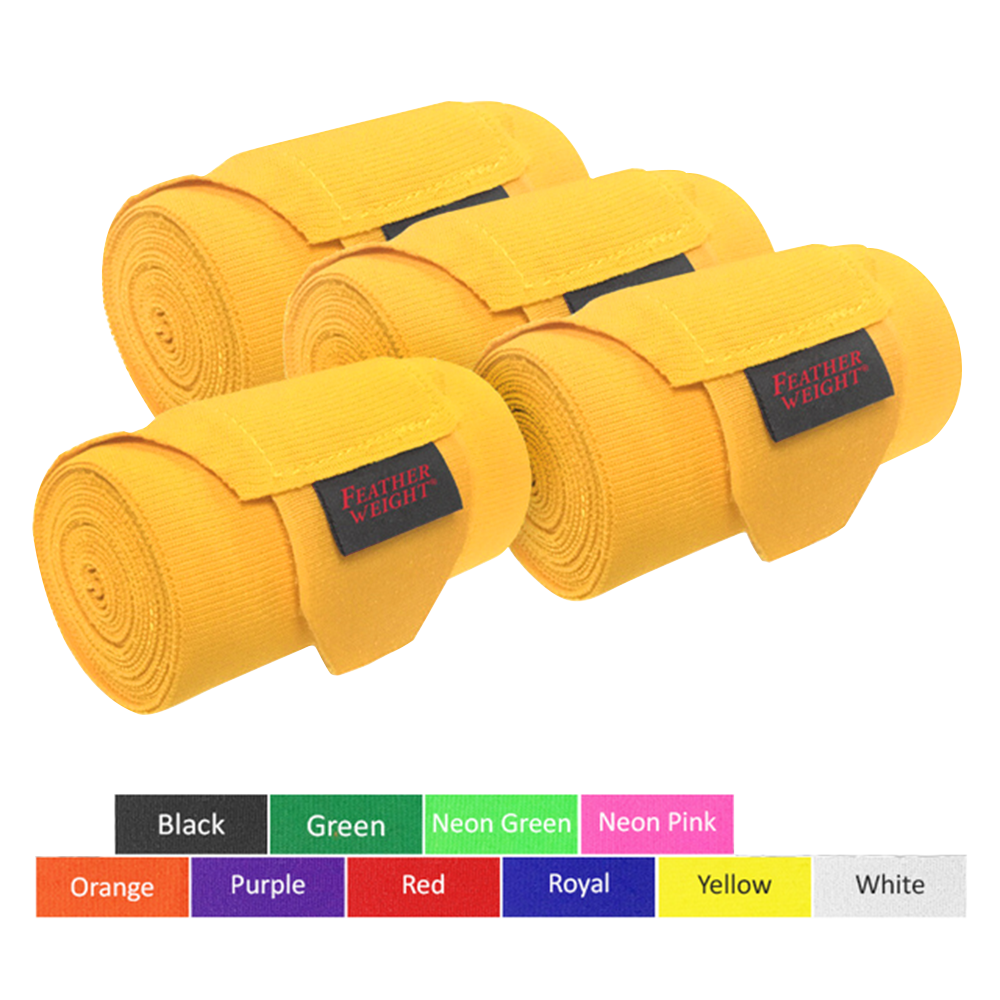 JACKS FEATHER-WEIGHT BRACE RUNNING BANDAGES (VENDAS PARA CORRER) (YELLOW)