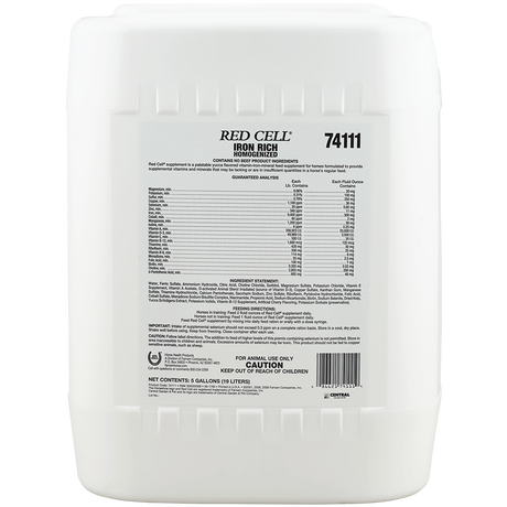 RED CELL (SUPLEMENTO VITAMINICO PARA EQUINOS)