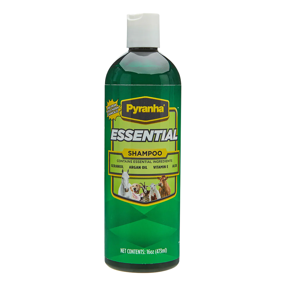 PYRANHA ESSENTIAL SHAMPOO 16 OZ (SHAMPOO PARA CABALLOS)