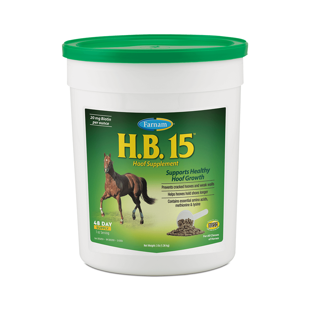 H.B. 15 HOOF SUPPLEMENT 3 LB (SUPLEMENTO PARA CASCOS)