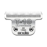 ANDIS ULTRAEDGE JUEGO DE CUCHILLAS PARA TRASQUILADORA #T-10 3/32 INCH - 2.4 MM (PARA CABALLOS)