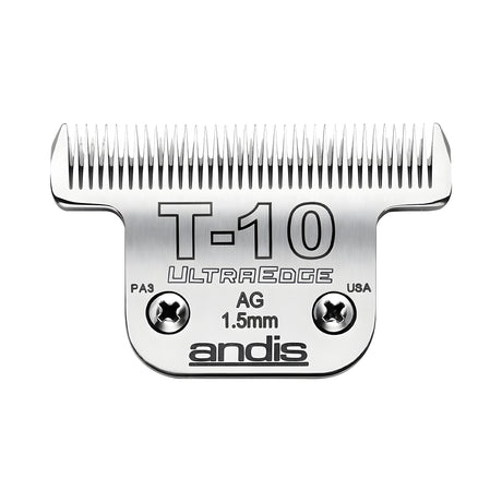 ANDIS ULTRAEDGE JUEGO DE CUCHILLAS PARA TRASQUILADORA #T-10 3/32 INCH - 2.4 MM (PARA CABALLOS)