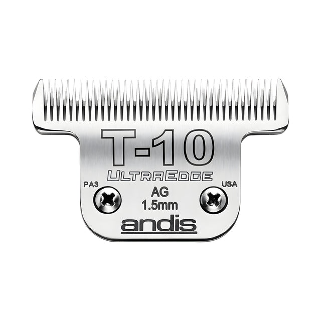 ANDIS ULTRAEDGE JUEGO DE CUCHILLAS PARA TRASQUILADORA #T-10 3/32 INCH - 2.4 MM (PARA CABALLOS)