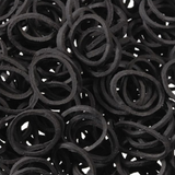 TOUGH 1 PAQUETE DE 500 LIGAS DE HULE  PARA PEINAR CRIN Y COLA