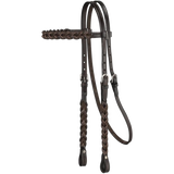 TOUGH 1 ROYAL KING CABEZADA DE PIEL TRENZADA