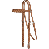 TOUGH 1 ROYAL KING CABEZADA DE PIEL TRENZADA