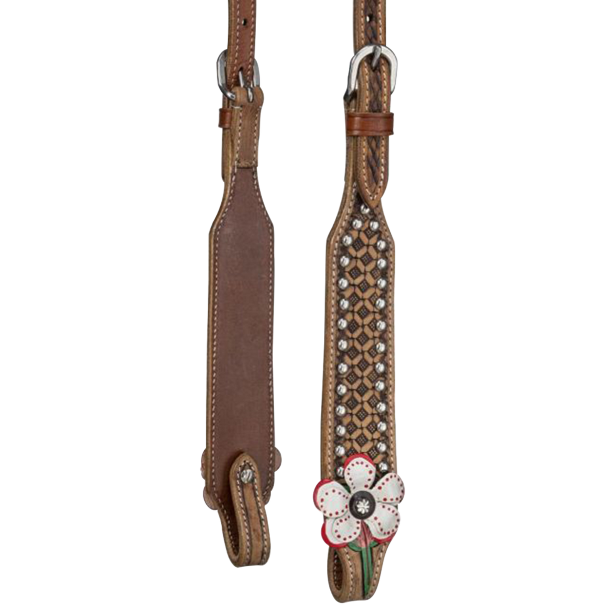 TOUGH 1 CONJUNTO DE CABEZADA Y PECHERA SILVER ROYAL