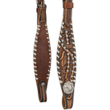 TOUGH 1 CONJUNTO DE CABEZADA Y PECHERA SILVER ROYAL