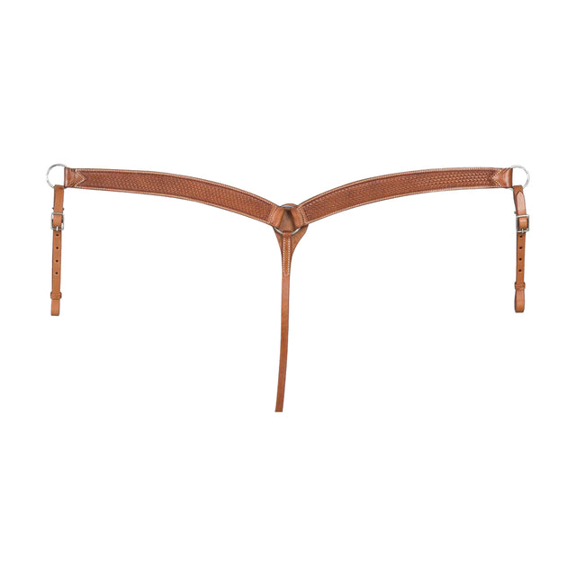 TOUGH 1 PECHERA CURVA DE CUERO PREMIUM ESTAMPADO 3/4'' ROYAL KING BASKET