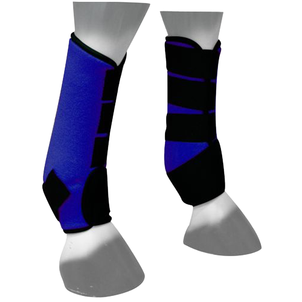 SHOWMAN PAR DE BOTAS DEPORTIVAS DE NEOPRENO (AZUL)