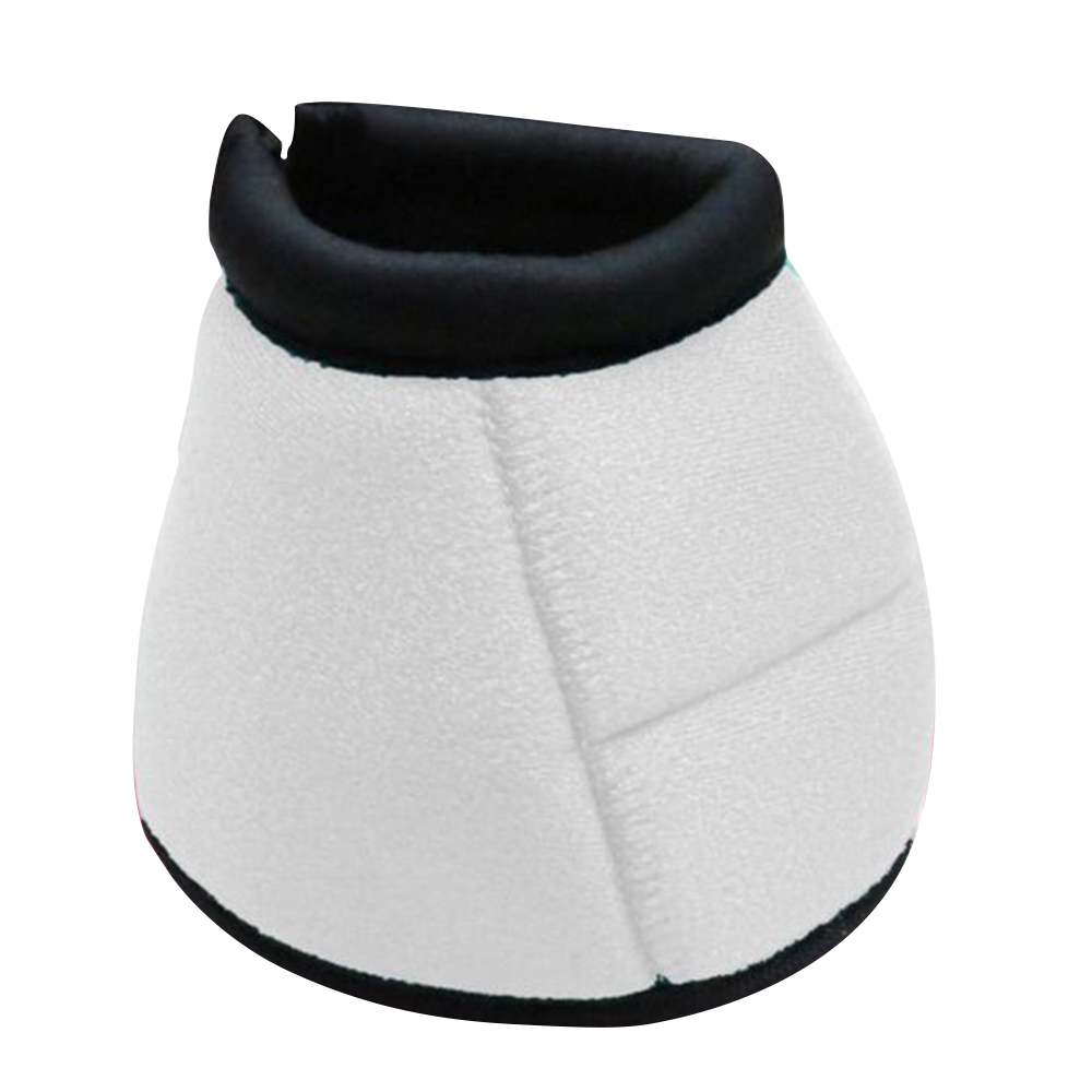 SHOWMAN PAR BOTAS DE CAMPANA ELITE EQUINE MEDIANAS (BLANCO)