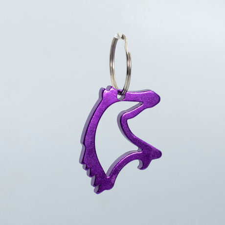 SHOWMAN LLAVERO Y DESCORCHADOR EN FORMA DE CABEZA DE CABALLO DE ALUMINIO 1 1/3''