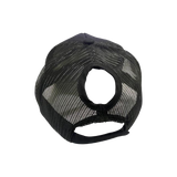 SHOWMAN GORRA DE BEISBOL AJUSTABLE CON COLA DE CABALLO PARA MUJER MARCA "Y"