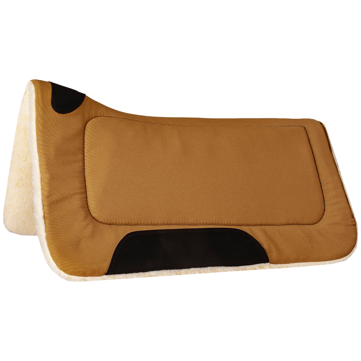 MUSTANG SUADERO CONTORNEADO DE LONA CON INTERIOR DE LANA 33"X33"