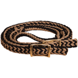 MUSTANG RIENDAS DE CARRERAS DE BARRIL TRENZADO