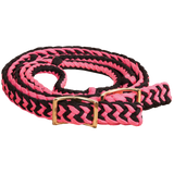 MUSTANG RIENDAS DE CARRERAS DE BARRIL TRENZADO