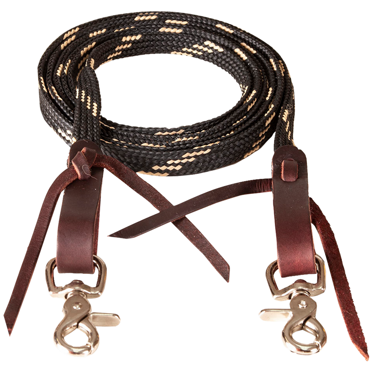 MUSTANG RIENDAS DE CUERDA ENCERADA PLANA 5/8"X8'