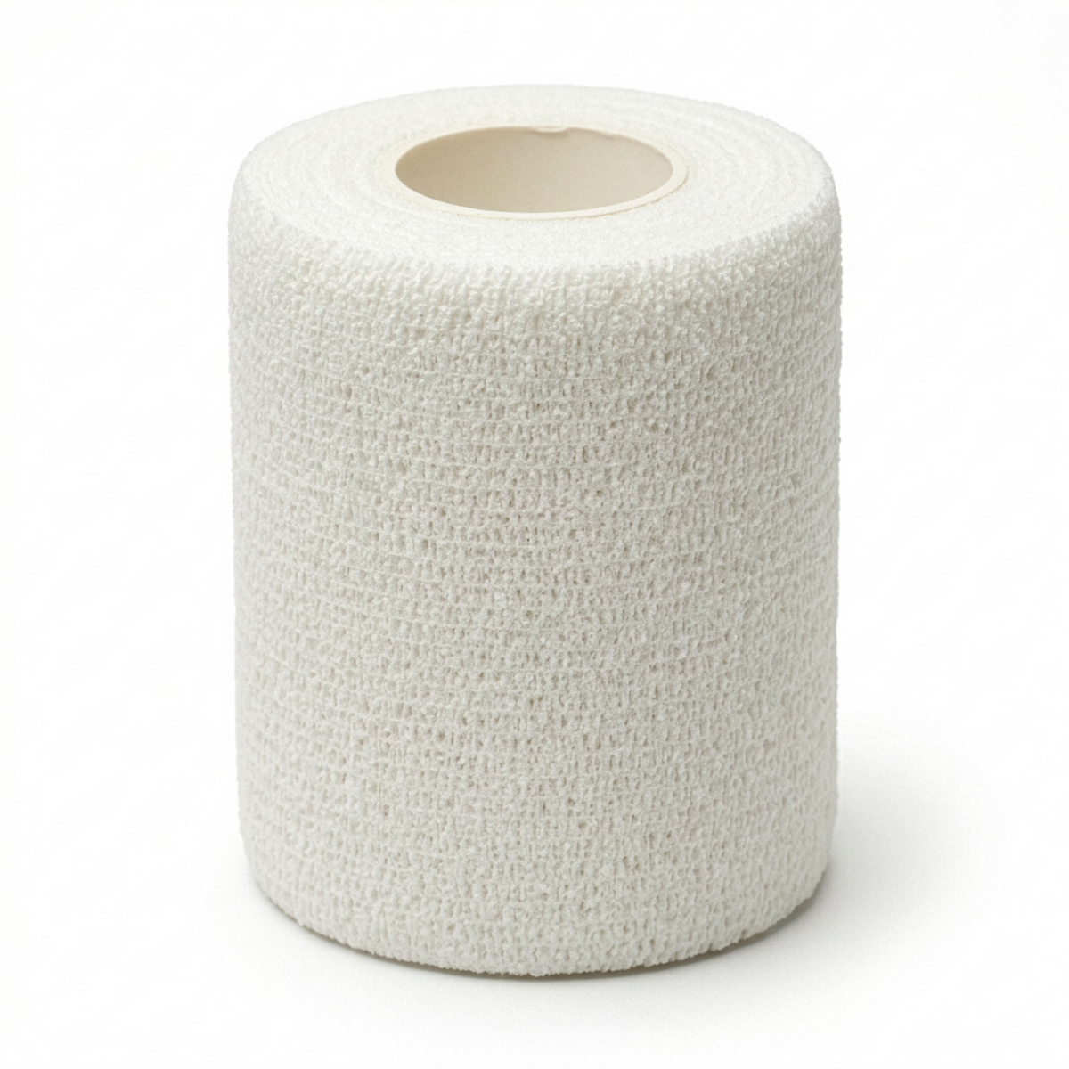Rollo de venda cohesiva Vetrap color blanco de 4 pulgadas de ancho