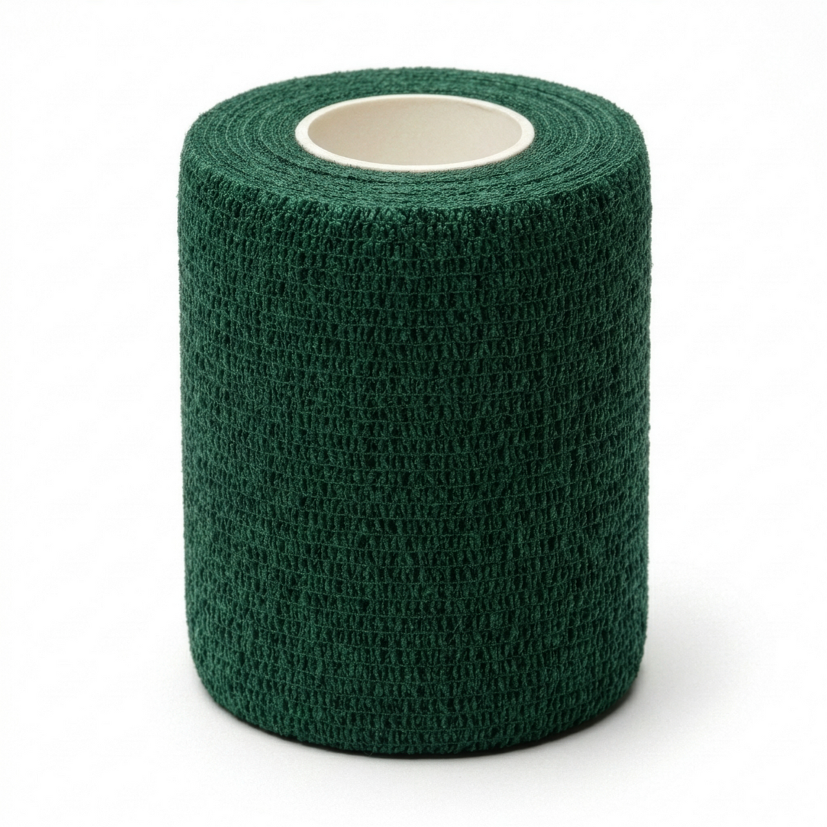Rollo de venda cohesiva Vetrap color verde cazador de 4 pulgadas de ancho