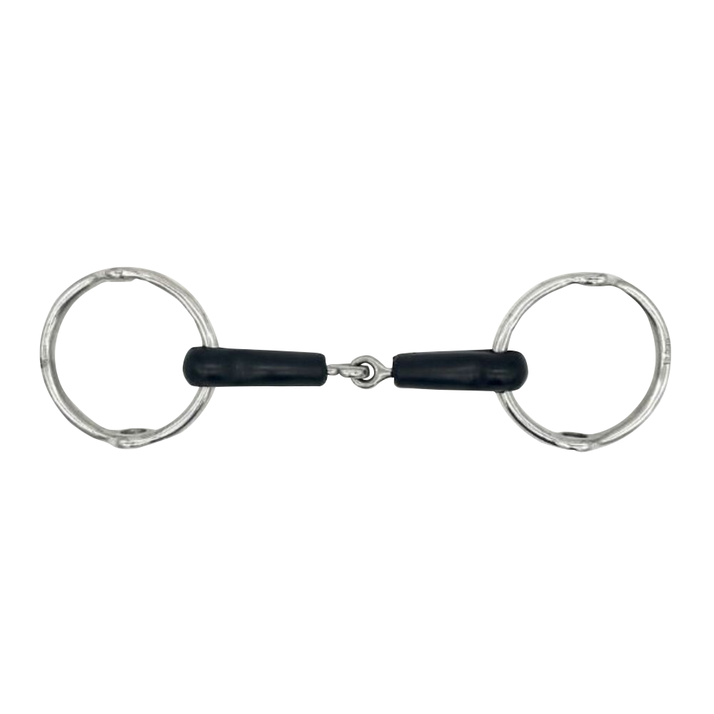 BOCADO SINGLE JOINT RUBBER LOOSE RING GAG
