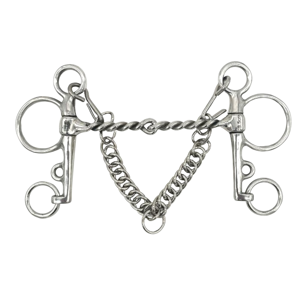 BOCADO CORKSCREW PELHAM 135