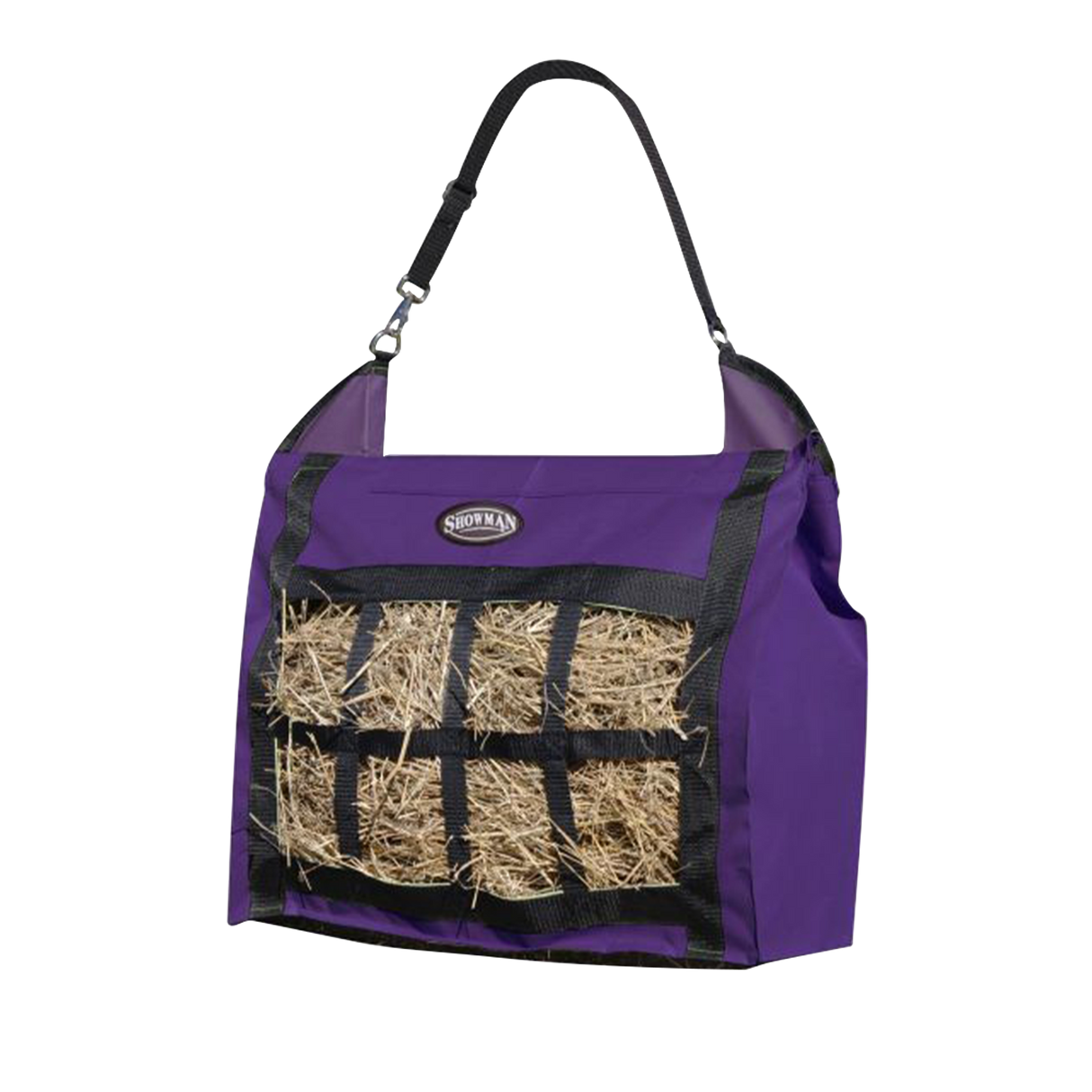 SHOWMAN SLOW FEED HAY NET (BOLSA PARA ZACATE LENTA)