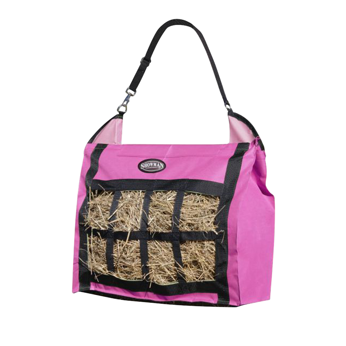 SHOWMAN SLOW FEED HAY NET (BOLSA PARA ZACATE LENTA)