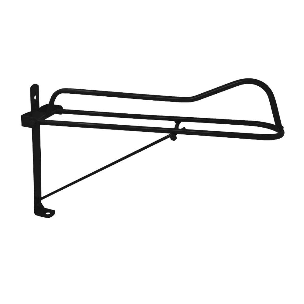 SHOWMAN WALL MOUNT SADDLE RACK (RACK PARA MONTURA PLEGABLE DE PARED) BLACK