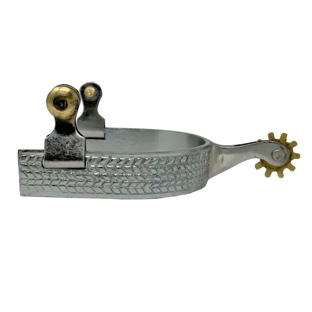 SHOWMAN ESPUELAS WESTERN CROMADAS PARA HOMBRE