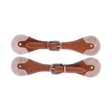 SHOWMAN CORREONES ARGENTINOS DE ESPUELA DE CUERO PARA JÓVENES