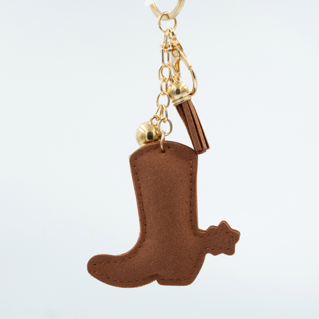 SHOWMAN LLAVERO PIEDRAS BRILLANTES IMITACION DIAMANTES - BOTA DE GUEPARDO