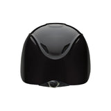 Casco de equitación Troxel Liberty negro liso, vista trasera