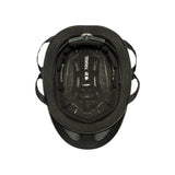 Interior del casco Troxel Liberty negro Duratec con el forro acolchado