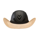 Troxel Helmet Brimmer, ala de hoja de palma acoplada a un casco de equitación Troxel