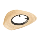 Troxel Helmet Brimmer de hoja de palma en tono natural, vista superior