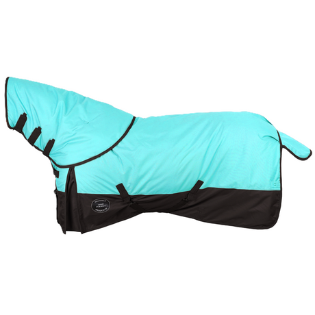 SHOWMAN 1200D MANTA IMPERMEABLE DE NYLON EXTERIOR CUBIERTA CUELLO