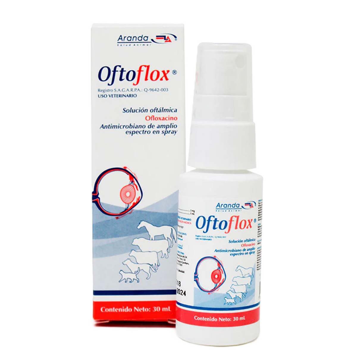 OFTOFLOX SOLUCION OFTALMICA 30 ML (OFLOXACINO)