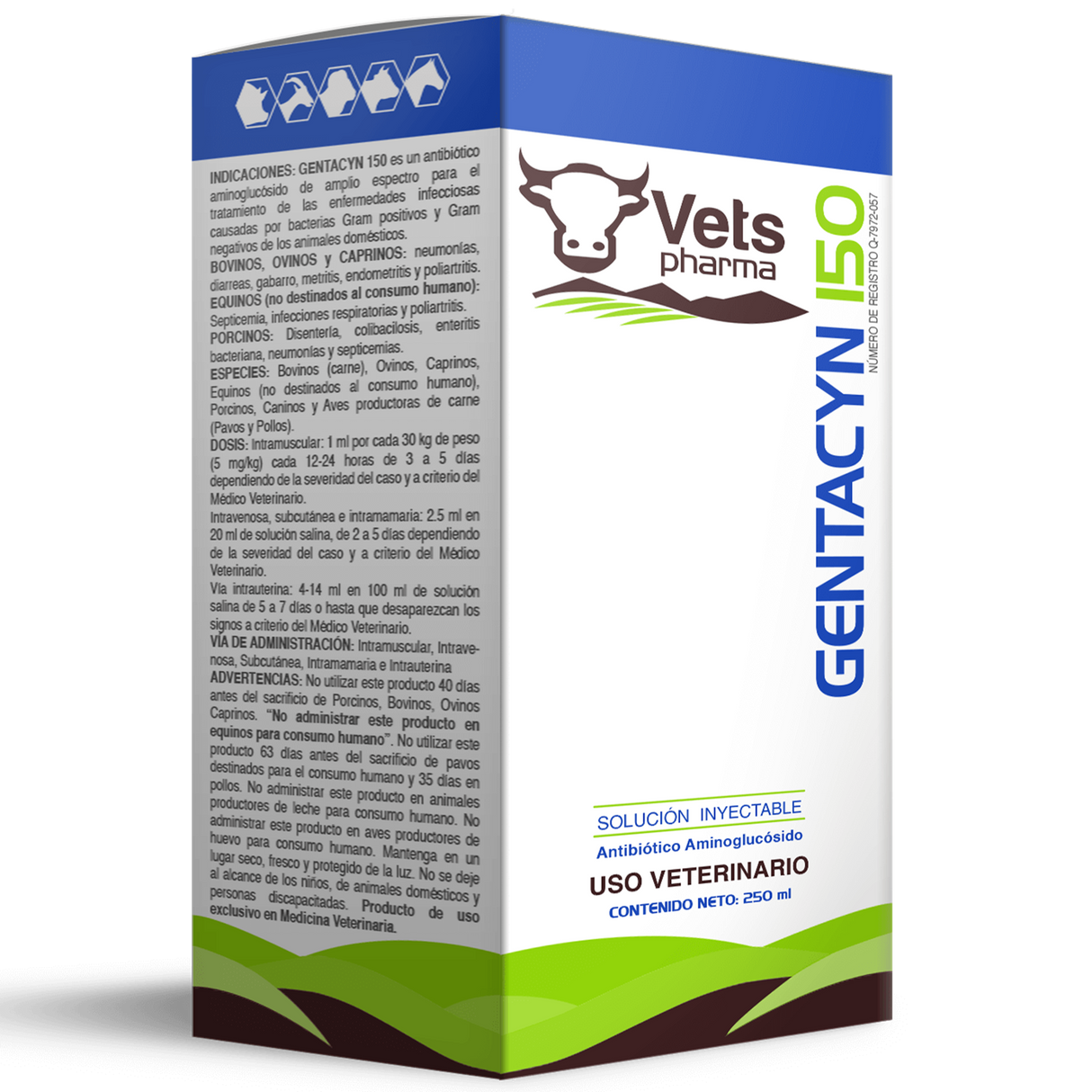 GENTACYN 150 (SULFATO DE GENTAMICINA 150 mg/ml)