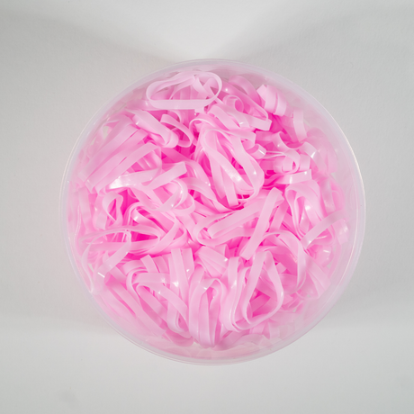 SHOWMAN LIGAS DE SILICON PARA TRENZAR CRINES Y COLA CON 450 LIGAS