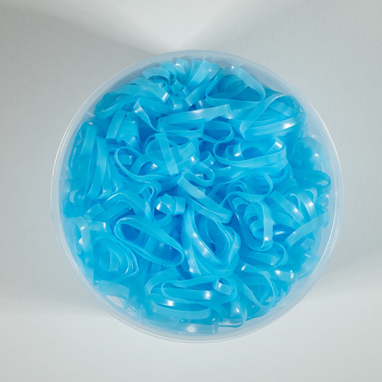 SHOWMAN LIGAS DE SILICON PARA TRENZAR CRINES Y COLA CON 450 LIGAS