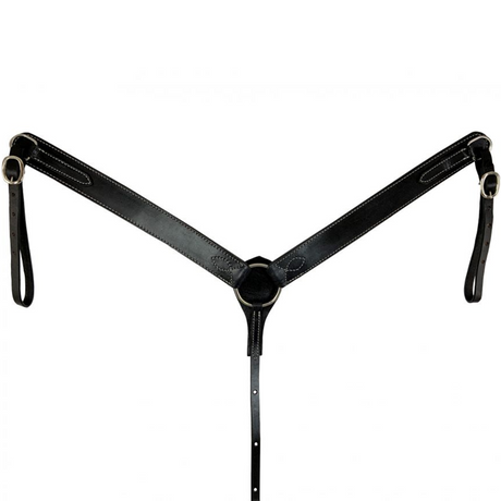 SHOWMAN PECHERA DE 2 DE DOBLE COSTURA DE PIEL ARGENTINA