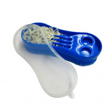 SHOWMAN KIT DE CEPILLO DE CERDAS DURAS, LIGAS Y PEINE