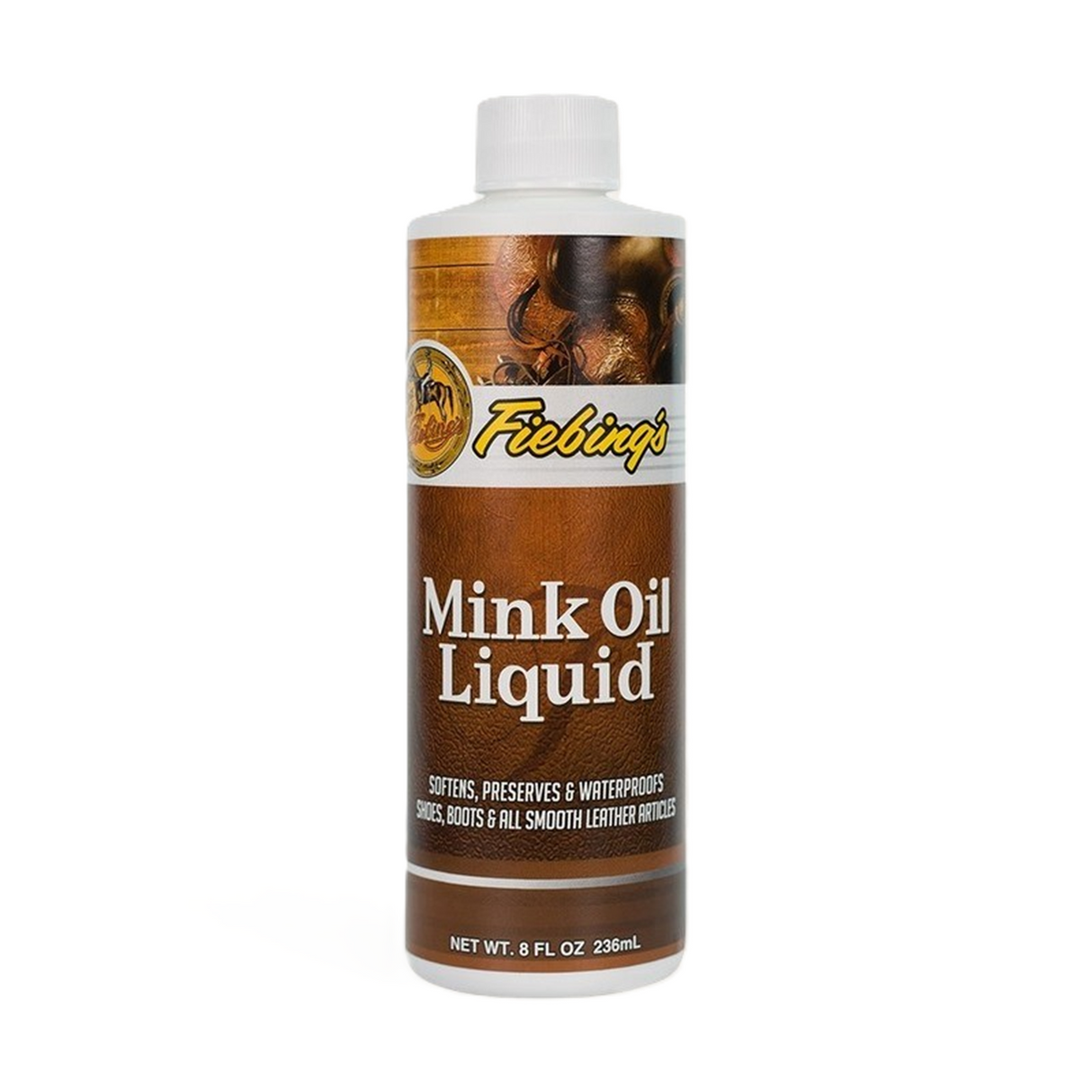 FIEBINGS MINK OIL LIQUID ( ACEITE DE VISÓN Y PATA DE BUEY LIQUIDO) 8 OZ