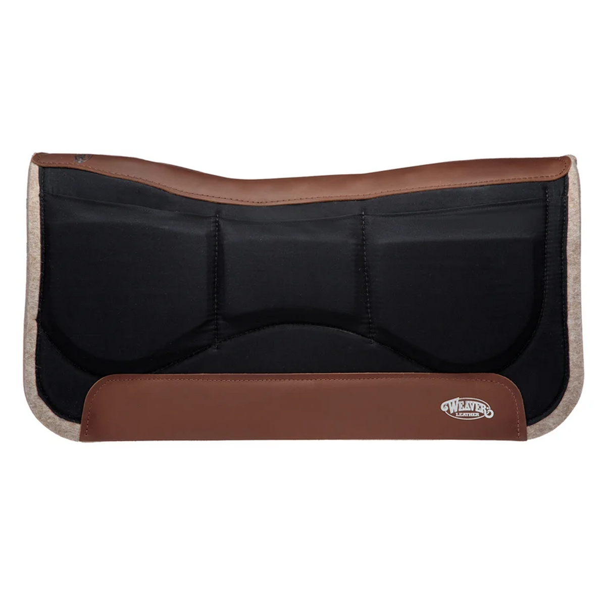 WEAVER SUADERO DE FIELTRO Y LANA CON CUÑAS AJUSTABLES COLOR NEGRO 32'' X 32''