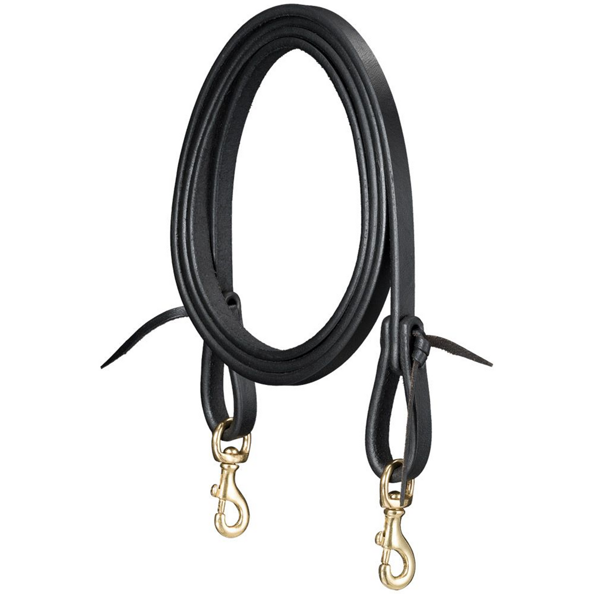 TOUGH 1 RIENDAS "ROYAL KING" DE PIEL HARNESS EXTREMOS DE BRONCE