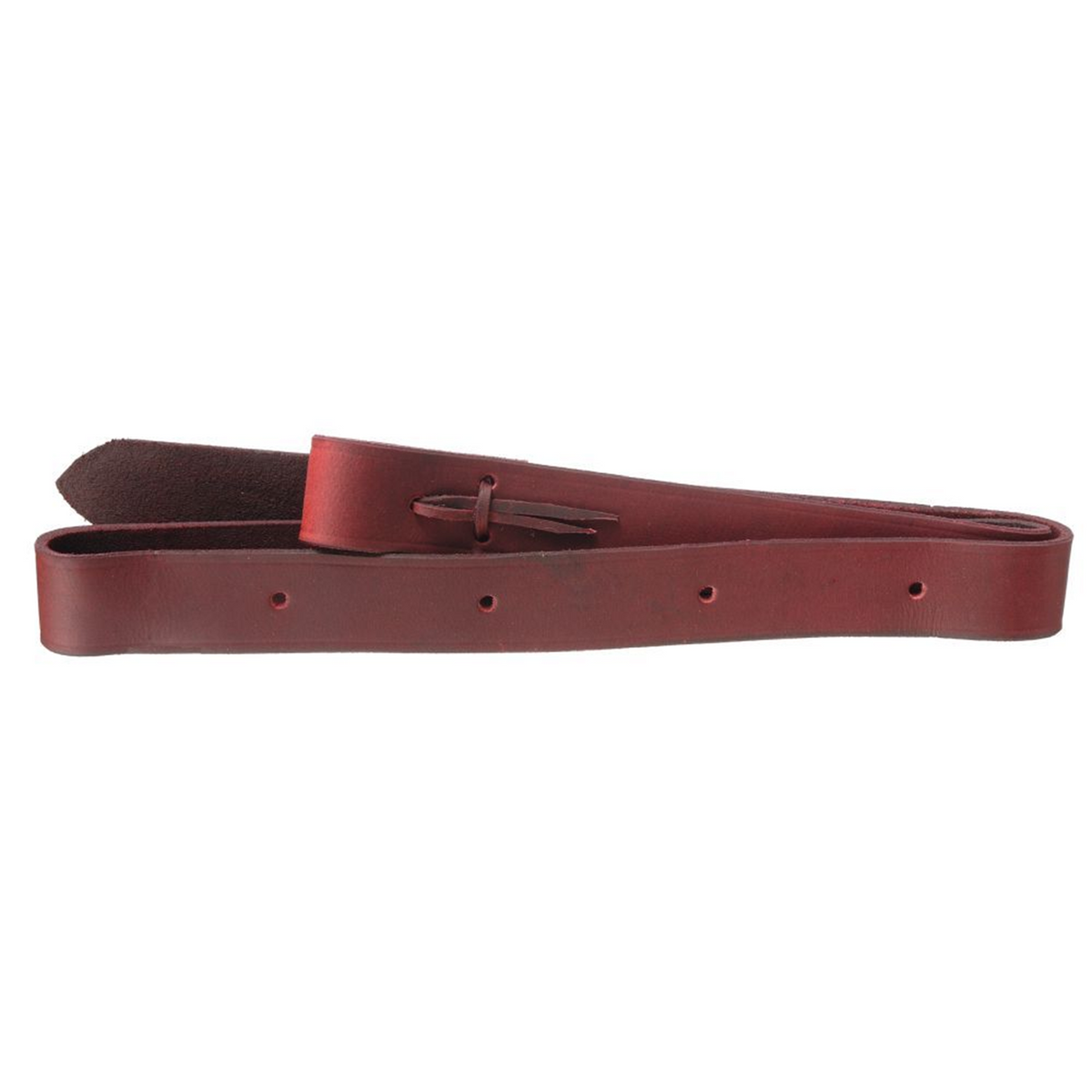 TOUGH 1 LATIGO DE CUERO PREMIUM 1 1/2'' X 5 PIES (CON ORIFICIOS)