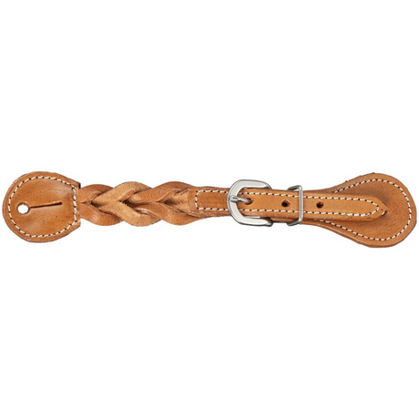 TOUGH 1 CORREONES DE ESPUELAS ROYAL KING DE CUERO TRENZADO