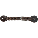 TOUGH 1 CORREONES DE ESPUELAS ROYAL KING DE CUERO TRENZADO